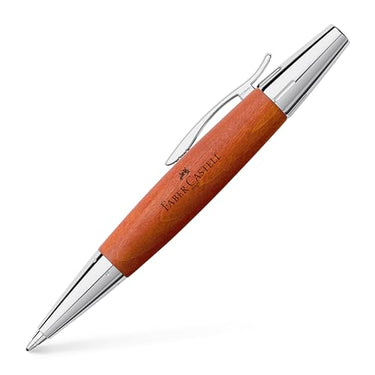 Faber-Castell 148382 - Drehkugelschreiber e-motion Birnbaum, braun, Kugelschreiber Mine B, Schreibfarbe schwarz im Sale